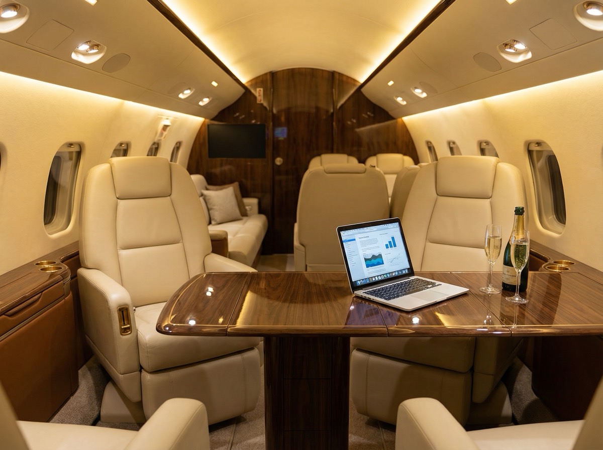 Private jet charter in Firestone, CO