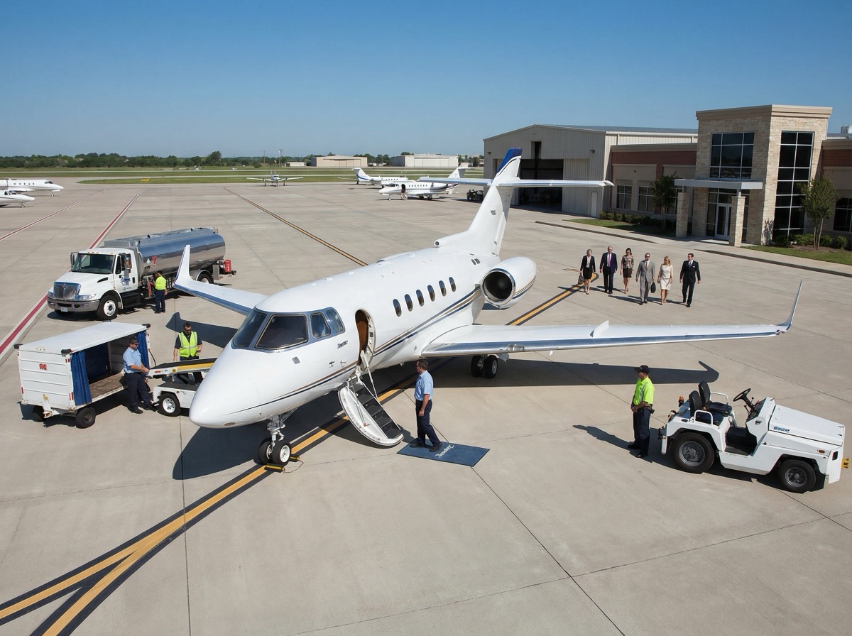 Business Jet Rental in Firestone