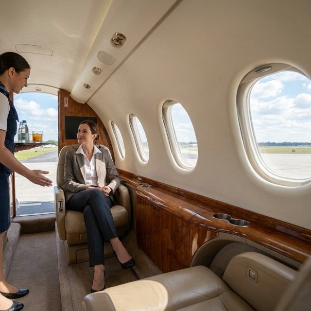 private jet etiquette and expectations Florida - what to expect on first charter