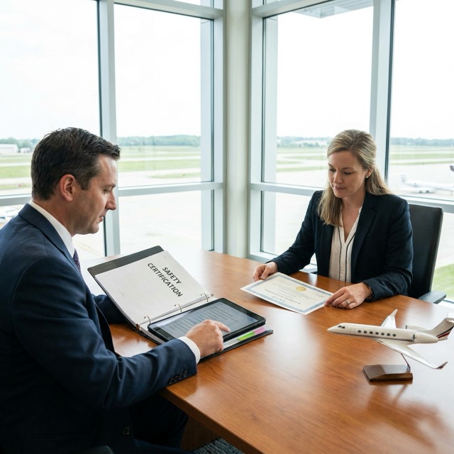 private jet operator vetting Florida - safety certification verification